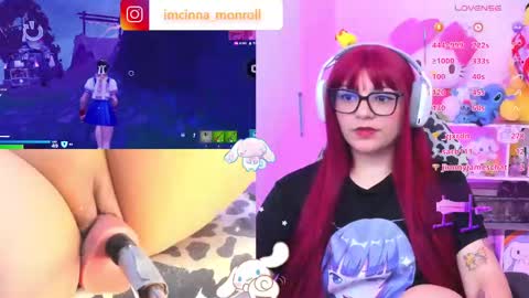 Snapshot of cutecinamonroll chatting on September 27, 5:18 pm Cinna independent model online show from September 27, 5:18 pm