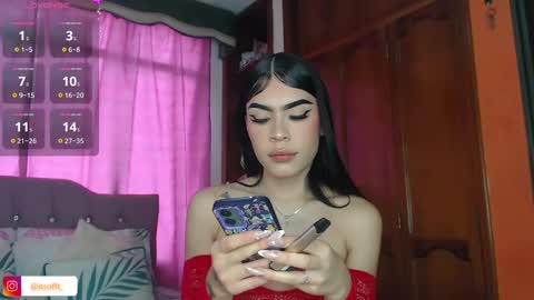 Snapshot of cuttebabe_ chatting on January 7, 8:31 pm Sophia online show from January 7, 8:31 pm