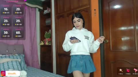Snapshot of cuttebabe_ chatting on January 9, 3:26 am Sophia online show from January 9, 3:26 am
