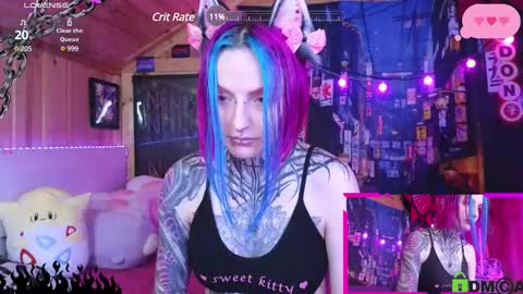 Snapshot of cybernekko chatting on February 26, 5:42 am Neko online show from February 26, 5:42 am