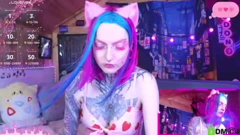 Snapshot of cybernekko chatting on July 2, 4:51 am Neko online show from July 2, 4:51 am