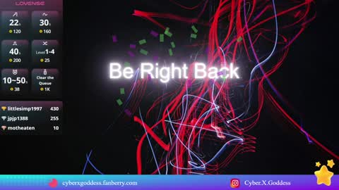 Lily Goddess online show from December 5, 10:23 am