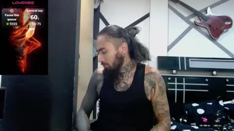 Snapshot of daimon_rock01 chatting on February 25, 4:00 am felipe online show from February 25, 4:00 am