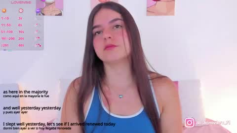 Snapshot of dashanovikov chatting on April 14, 1:06 pm Dasha online show from April 14, 1:06 pm