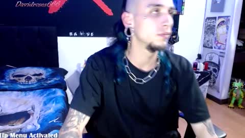 Snapshot of davidroses420 chatting on October 3, 2:30 am online show from October 3, 2:30 am