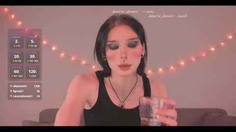Snapshot of deserve_dessert chatting on March 1, 3:16 pm Domi online show from March 1, 3:16 pm