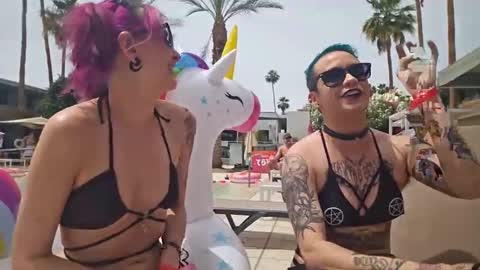 Lady Lydia aka DeviantxDarling online show from April 22, 7:04 pm