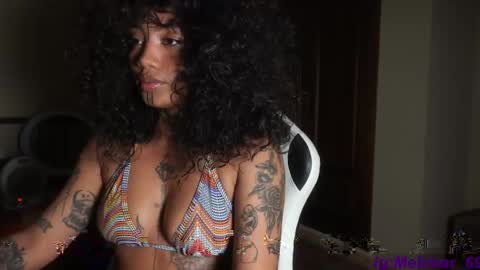 Snapshot of diamon_kataleya chatting on February 23, 9:55 am Melissa My schedule 10pm time Colombia online show from February 23, 9:55 am