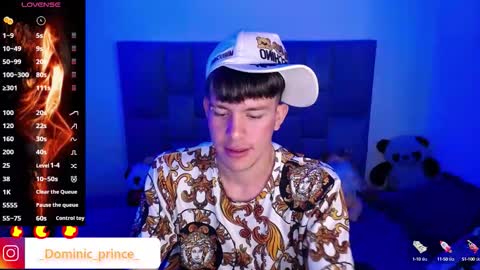 DOMINIC PRINCE   online show from October 11, 2:11 am