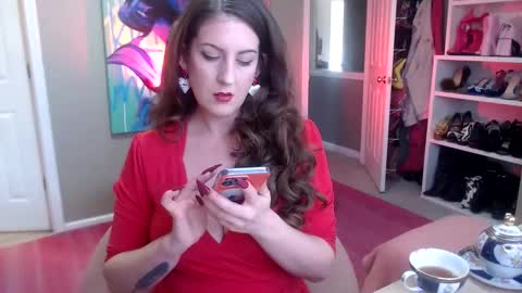 Snapshot of dommetomorrow chatting on January 29, 5:45 pm DommeTomorrow online show from January 29, 5:45 pm