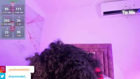 Snapshot of dreammatell_ chatting on November 29, 4:04 am Dream Matell online show from November 29, 4:04 am