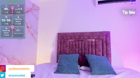 Snapshot of dreammatell_ chatting on December 17, 3:45 am Dream Matell online show from December 17, 3:45 am