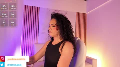 Snapshot of dreammatell_ chatting on February 24, 3:26 am Dream Matell online show from February 24, 3:26 am