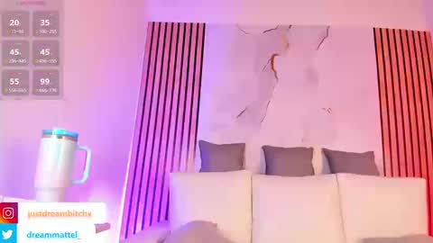 Snapshot of dreammatell_ chatting on March 13, 4:19 am Dream Matell online show from March 13, 4:19 am