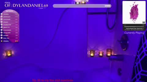 Snapshot of dylandaniel69 chatting on December 5, 9:39 am Dylan Daniel 7.8 online show from December 5, 9:39 am