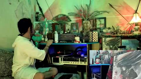 Snapshot of eleazar_blake chatting on December 18, 6:19 am Sir Eleazar online show from December 18, 6:19 am