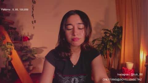 Snapshot of elizabethz chatting on March 10, 2:16 am Tuli online show from March 10, 2:16 am