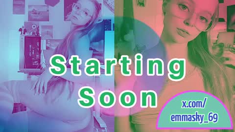 Snapshot of emmasky69 chatting on January 16, 8:25 pm Emma Sky online show from January 16, 8:25 pm