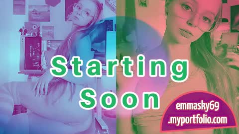 Snapshot of emmasky69 chatting on February 15, 12:15 am Emma Sky online show from February 15, 12:15 am