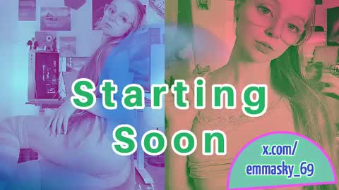 Snapshot of emmasky69 chatting on February 24, 12:20 am Emma Sky online show from February 24, 12:20 am