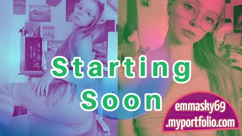 Snapshot of emmasky69 chatting on March 11, 1:59 am Emma Sky online show from March 11, 1:59 am