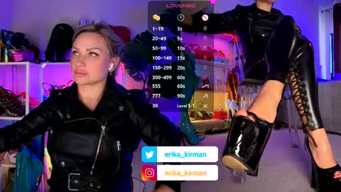 Erika      online show from November 19, 11:54 am