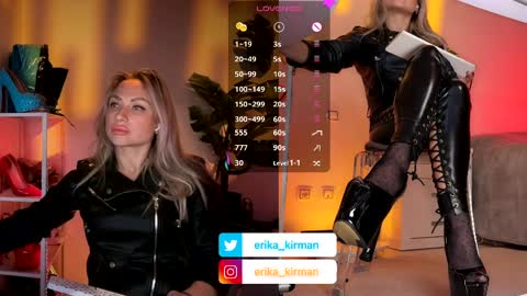 Erika      online show from March 29, 10:37 am