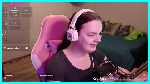 Snapshot of eva_katt chatting on December 2, 11:15 am Gamer Katt online show from December 2, 11:15 am