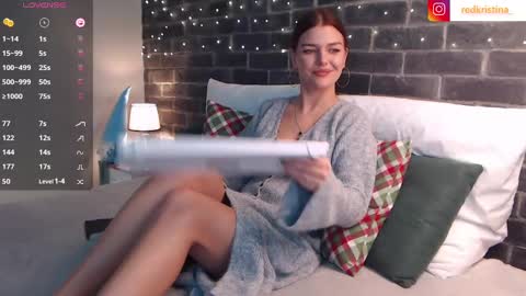 Snapshot of evamerlo chatting on January 13, 12:45 pm Kristina online show from January 13, 12:45 pm