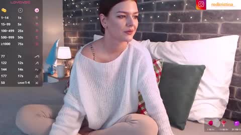 Snapshot of evamerlo chatting on January 16, 9:27 am Kristina online show from January 16, 9:27 am