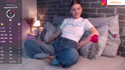 Snapshot of evamerlo chatting on March 7, 9:29 am Kristina online show from March 7, 9:29 am