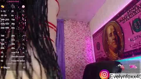 evelyn Foxx new account online show from March 10, 7:50 pm
