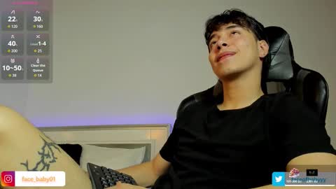 faceofbabyyy online show from January 19, 6:50 am