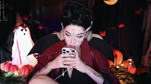 Snapshot of fairywhore chatting on October 8, 3:26 am  Jackie Cosplayer  online show from October 8, 3:26 am