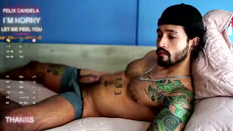 Snapshot of felix_candela chatting on March 6, 5:00 pm Felix Candela online show from March 6, 5:00 pm