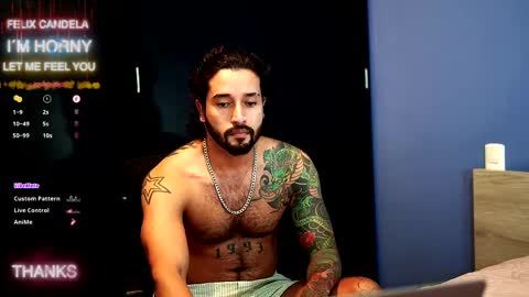 Snapshot of felix_candela chatting on March 9, 4:05 am Felix Candela online show from March 9, 4:05 am