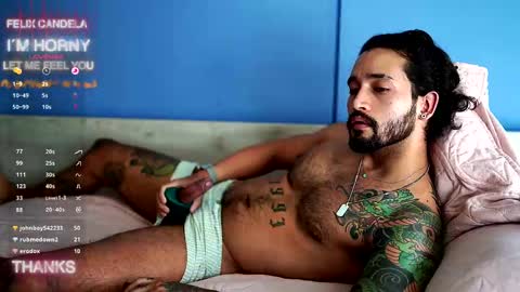 Snapshot of felix_candela chatting on March 10, 6:23 pm Felix Candela online show from March 10, 6:23 pm