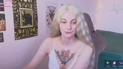 Snapshot of fluffy_muffin3 chatting on April 1, 8:59 am Agatha online show from April 1, 8:59 am