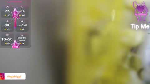 goddesfreyja34 online show from February 19, 6:00 pm