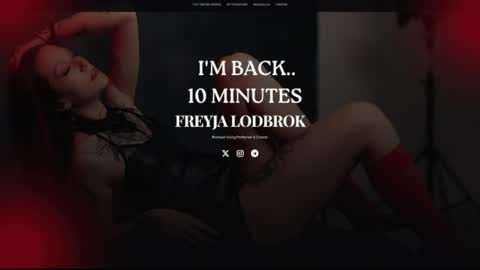 Snapshot of freyjalodbrok chatting on June 1, 7:37 pm Call me Lilith online show from June 1, 7:37 pm