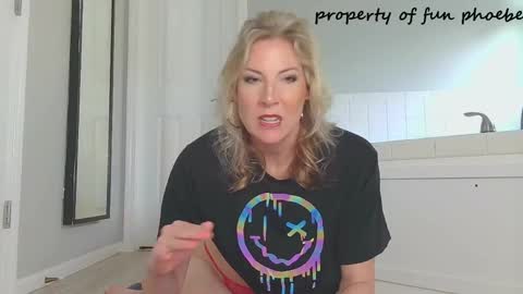 Snapshot of funphoebe chatting on March 30, 2:07 pm funphoebe online show from March 30, 2:07 pm