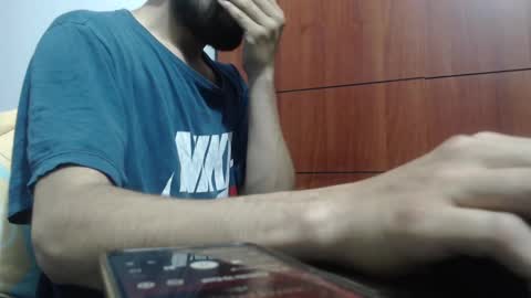 Snapshot of fvckhorneyguy chatting on February 17, 5:14 am andrew online show from February 17, 5:14 am
