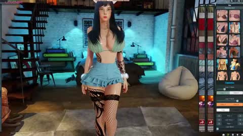 Snapshot of gabbi_3dx chatting on February 1, 6:43 am GABBI online show from February 1, 6:43 am