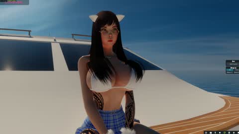 Snapshot of gabbi_3dx chatting on February 5, 8:32 am GABBI online show from February 5, 8:32 am