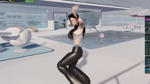 Snapshot of gabbi_3dx chatting on October 14, 1:45 pm GABBI online show from October 14, 1:45 pm