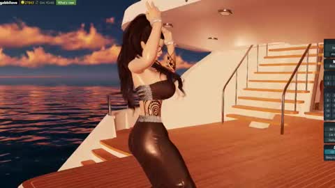 Snapshot of gabbi_3dx chatting on October 25, 2:30 am GABBI online show from October 25, 2:30 am