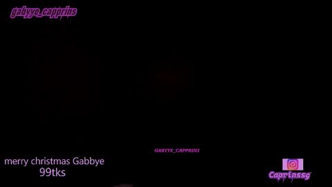 gabyye capprins online show from December 23, 12:08 am