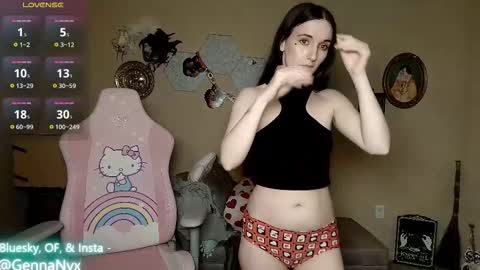 Genna Nyx online show from October 28, 4:05 am