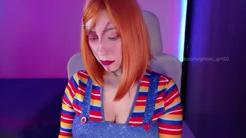 Snapshot of ghost_girl20 chatting on October 27, 1:09 am Im Jenn Next stream Monday - start -5 GMT online show from October 27, 1:09 am