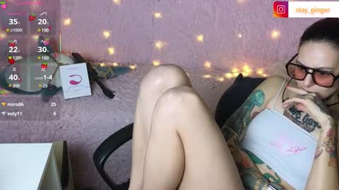 Ginger online show from February 12, 1:30 am